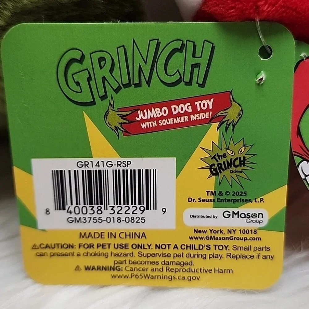 The Grinch Christmas Plush Jumbo 26